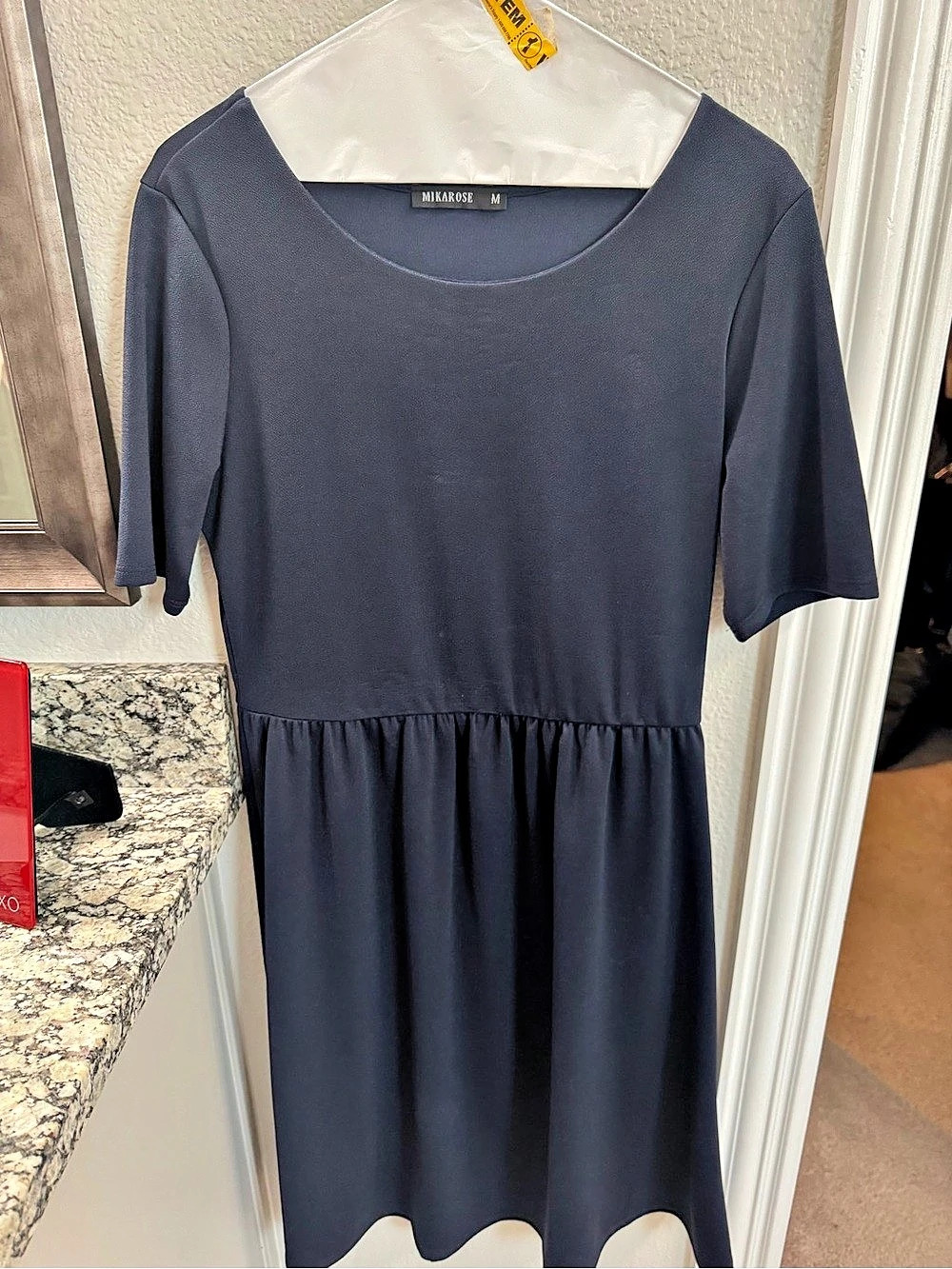 Mikarose Mini Dress in Blue Size Medium NWT
